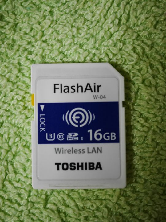 Toshiba FlashAir SD WIFI 16GB FlashAir™ W-04 (ความจุ 16GB