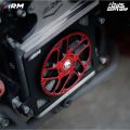 【COD】SPINER RADIATOR COVER 3D ARM TYPE CAKRA Vario160/PCX160/VARIO, ADV, PCX 125 150/ Nmax Aerox V1 V2. 