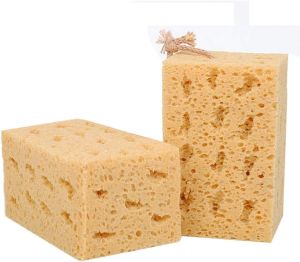 2pcs Large Size Honeycomb Car Washing Sponge