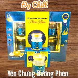 YẾN CHƯNG ĐƯỜNG PHÈN - NGUYÊN CHẤT - HỘP 6 HŨ 70ML