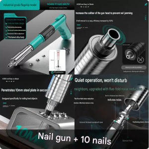 Manual Steel Nails Gun Concrete Rivet Tool Steel Rivet Gun Tufting Wall Wire Puncher nail Gun