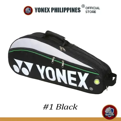 Badminton backpack tennis backpack waterproof nylon badminton bag for 3-6 rackets and all belongings with shoes compartment