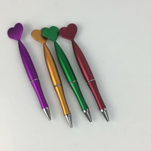 10x Butterfly Ballpoint Pen Heart Star Signature Pen Smooth Stationery Pen Twist Writing Pen School Supplies for Student