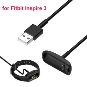 Chargier Cable For Fitbit SmartWatch Inspire 3 USB Charger Cradle Fast Charging Power Cable