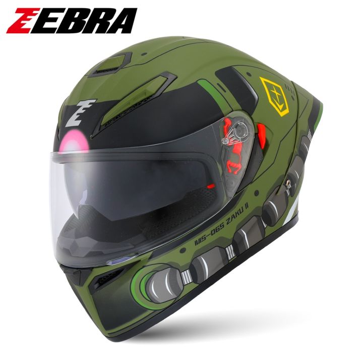 ZEBRA%20YM-611%20Motorcycle%20Helmets%20MAX%20Full%20Face%20Motor%20Helmet%20Dual%20Visor%20-%20Image%203