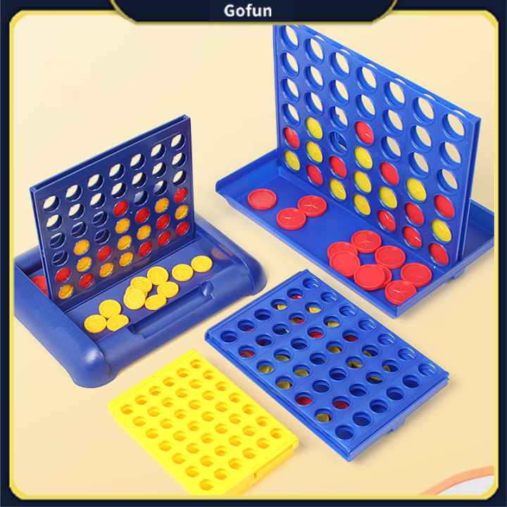 Connect 4 in A Row Strategy Toy Board Game For Family Party Game ...