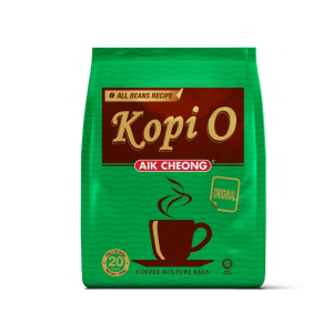 AIK CHEONG Coffee Bag/KOPI O  KOSONG 200g (20s x 10g)