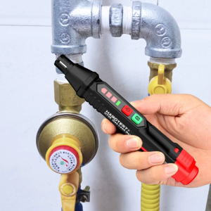 HT59 0-1000ppm Handheld Combustible Halogen-Gas Analyzer Multi-function Natural-Gases Leak Detector Quick-Response Alarm