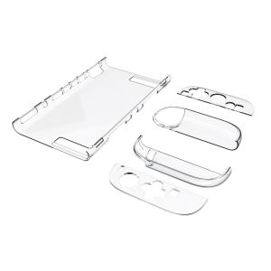 ✅【SG】Switch 2 Clear Case | Dockable Split Protective Hard PC Cover | Joy-Con Controller Case | Anti-Scratch Shockproof Transparent Shell | Kickstand Compatible Slim Crystal Case for Switch 2 Console | Easy Installation Gaming Accessories