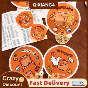 【QIXIANG4】 Phim Hoạt Hình Di Động Gấp Fan Hâm Mộ Kawaii Sáng Tạo Có Thể Gập Lại Fan Hâm Mộ Mùa Hè Mát Mẻ Tay Bay Đĩa Túi Vải Fan Quà Tặng Cho Trẻ Em