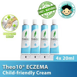 🇸🇬 Theo10 Eczema | Natural Cream Anti Fungal Bacteria Viral Prone Sensitive Skin Itch Redness Dryness Inflammation Allergic Relief Outbreak Ointments Moisturizing Body Care Steroid Free Moisturizer Itchy Allergy Infection Relieve Lotion Safe First Aid