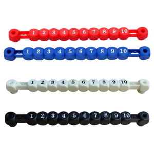 2Pcs Plastic Football Scoring Counters 10 Numbers Scoring Score Counter Indicator Table Football Scoreboard Accessory