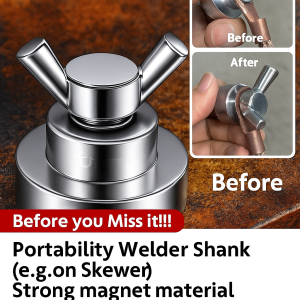 a magnet welder shank (e g on skewer) multisize 7 Newton Magnetic multifunctional Magnet Adjustment Welding Tool Accessories