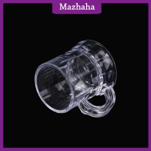 Mazhaha 1PC 2oz Beer Cup Small Handle Plastic Whisky Mini For Party Mug Barware Kitchen Dining Bar Home Garden Decoration