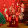 【SG Local Stocks】Artificial Flower Red Fruit Floral Decor Ginkgo Leaf Eucalyptus Golden Home Fake Plant Decor人造仿真花装饰. 