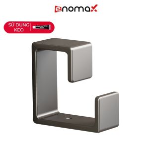 Móc treo chậu Enomax dán tường chịu lực bền bỉ chất liệu nhôm hàng không - bảo hành 10 năm (Eno 0118)