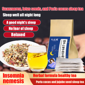 Nutritious Flower Tea Bag Tea Good Night Tea Anshu Lotus  Poria Nutritious Flower Tea/Nourishing Flower Tea Soothing Good Night Tea Sour Date  Lotus  Poria Sleeping Tea Bag Tea/Nourishing flower tea bags for sleep