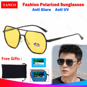 TANCO 2067 Tự Động thay đổi màu sắc kính mát phân cực Với tròng kính đổi màu theo ánh sáng 100% Chống Lóa Uv400 Ống Kính Kính râm câu cá lái xe Cho Nam Giới