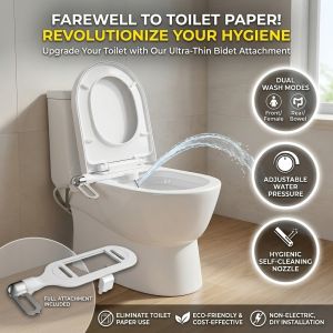 Feminine Washers Unplugged Rinse Cleanser Toilet Cover Mounted Butt Rinse