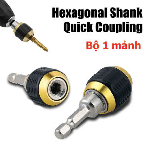 Đầu chuyển đổi đầu máy khoan Giữ Mũi Khoan Nhả Nhanh Trục Lục Giác 1/4" 60mm