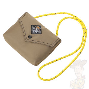 Disney Toy Story Woody Mini Shoulder Bag Nylon Envelope Crossbody Bag with Back Zipper Pocket