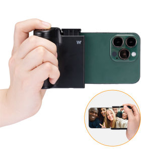 Handheld Selfie Booster Hand grip Bluetooth Remote Control Phone Shutter for Mobile Phone