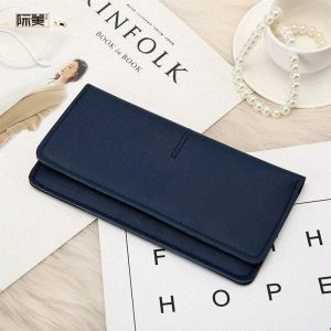 [Flashsale]  Dompet Wanita Style Korea Dompet Simple Elegant Dompet Polos Dompet Lipat AF0014