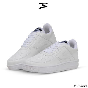 Sepatu sneakers pria dan wanita low triple blackpremiumsepatu hitam polossekolahkerjacasual