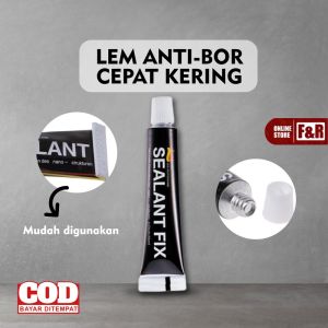 Lem Serbaguna Super Kuat Lem Dinding Kuat Anti-bor Cepat Kering SEALANTFIX 40g Untuk Dinding Kaca Kayu Ubin Keramik Besi Serbaguna Multifungsi