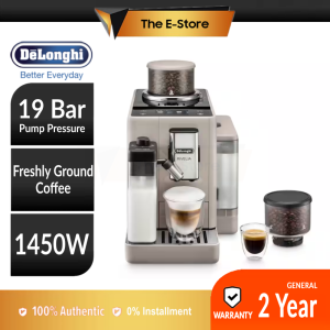 [Delivery By Seller] Delonghi Rivelia Automatic Coffee Machines | EXAM440.55.BG EXAM440.55.B EXAM440.55.G Coffee Maker Espresso Grinder - Installation Available Optional