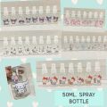 Sunniegiftshop พร้อมส่ง ลายมาใหม่ ขวดสเปรย์ ลายการ์ตูน ขนาด 50 ml. Kuromi Melody Cinnamoroll. 