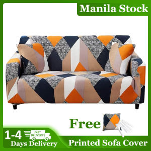 Ready Stock 1/2/3/4 Seater Sofa Cover: L Shape & Stretchable Options