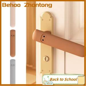 Behoo Silicone Door Handle Cover Anti-Slip Anti-Static Doorknob Sleeve Anti Collision Silent Kids Safety Doorknob Protector