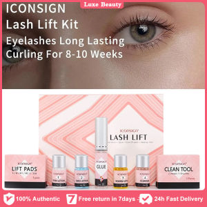 【Local Delivery】ICONSIGN Lash Lift Eyelash Perming Kit Lifiting Eyelash Enhancer Calia Set Lashes Perm Eyes Makeup Tools