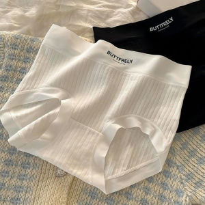 กางเกงชั้นในสตรีกางเกงกางเกงผู้หญิงเอวสูงสำหรับเด็กผู้หญิงกางเกงไร้ขอบ