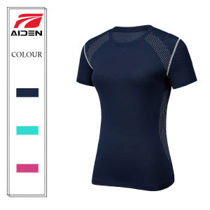 AIDEN SPORTS QUICK DRYING T-SHIRT Womens Fitness and Sport T-shirt #8921