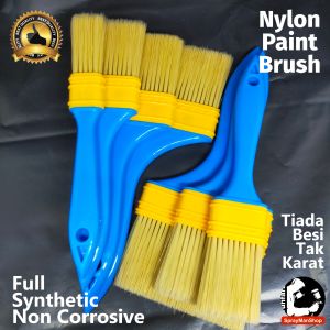 Nylon Paint Brush Full Synthetic Non Corrosive Brush For Painting And Cleaning