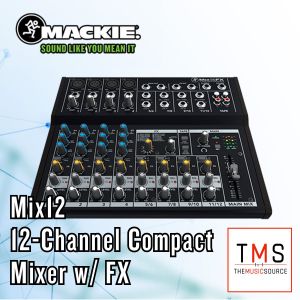 Mackie Mix12FX 12-CHANNEL COMPACT MIXER WITH EFFECTS
