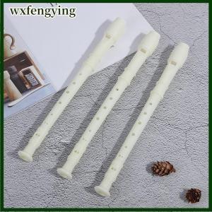 wxfengying ขลุ่ยพลาสติกเครื่องดนตรีไม้คลาริเน็ตแปดรูอุปกรณ์ดนตรีน้ำหนักเบาและพกพาได้ด้วยวัสดุคุณภาพสูง