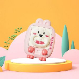 BW-M376 Mainan Edukasi Anak Puzzle Geser Slide 3D Karakter Hewan / Maenan Brain Game Edukasi