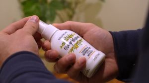 SMELLS BEGONE 4 oz Essential Oil Air Freshener Bathroom Spray - Eliminates Bathroom & Toilet Odors - Made with Essential Oils - Eucalyptus Mint Scent