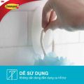 Móc dán tường chống thấm nước 3M™ Command™, BATH18, chống thấm nước, bám cực chắc, tải trọng 1.3kg, vỉ 2 cái. 