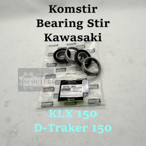 Comstir KOMSTIR BEARING STANG STIR KAWASAKI KLX 150 D-TRAKER 150 KUALITAS ORIGINAL PRESISI AWET (Bisa Cod)