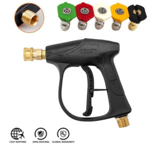 M22-15 Car High Pressure Cleaning Spray Gun Aluminum Valve Car Wash Water Gun