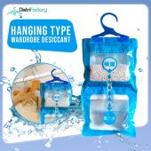 Indoor Closet Dehumidifier Bag Moisture Absorber Mildew Drying Agent Deodorizing Desiccant Penyerap Lembapan Hanging