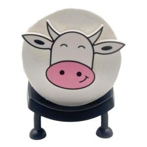 Cow/Cats Toilet Paper Holder Stackable Animal Shaped Tissue Box Plastic Roll Rack for Bathroom or Living Room Decoration