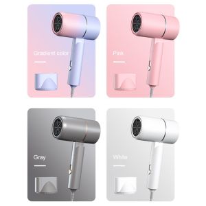 Original New Professional Hair Dryer With Negative Ion Blue light Blow Dryer 2000W Powerful Blower