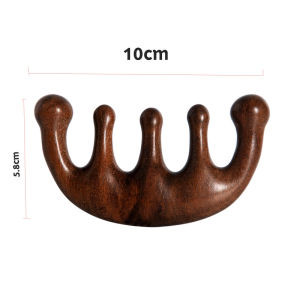 【พร้อมส่งในไทย】หวีไม้จันทร์ หวีนวด หนังศรีษะ หวีนวดผม