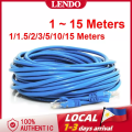 1M-50M Ethernet Cable High Speed RJ45 CAT5/CAT5E Internet Cable Lan Network Wire Internet Lead Cord Router Computer Cable Router Cable modem Cable. 