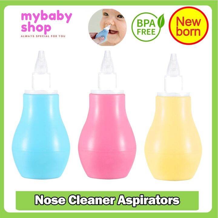 Baby Nose Newborn Cleaner Nasal Aspirators Vacuum Mucus Remover- Blue ...